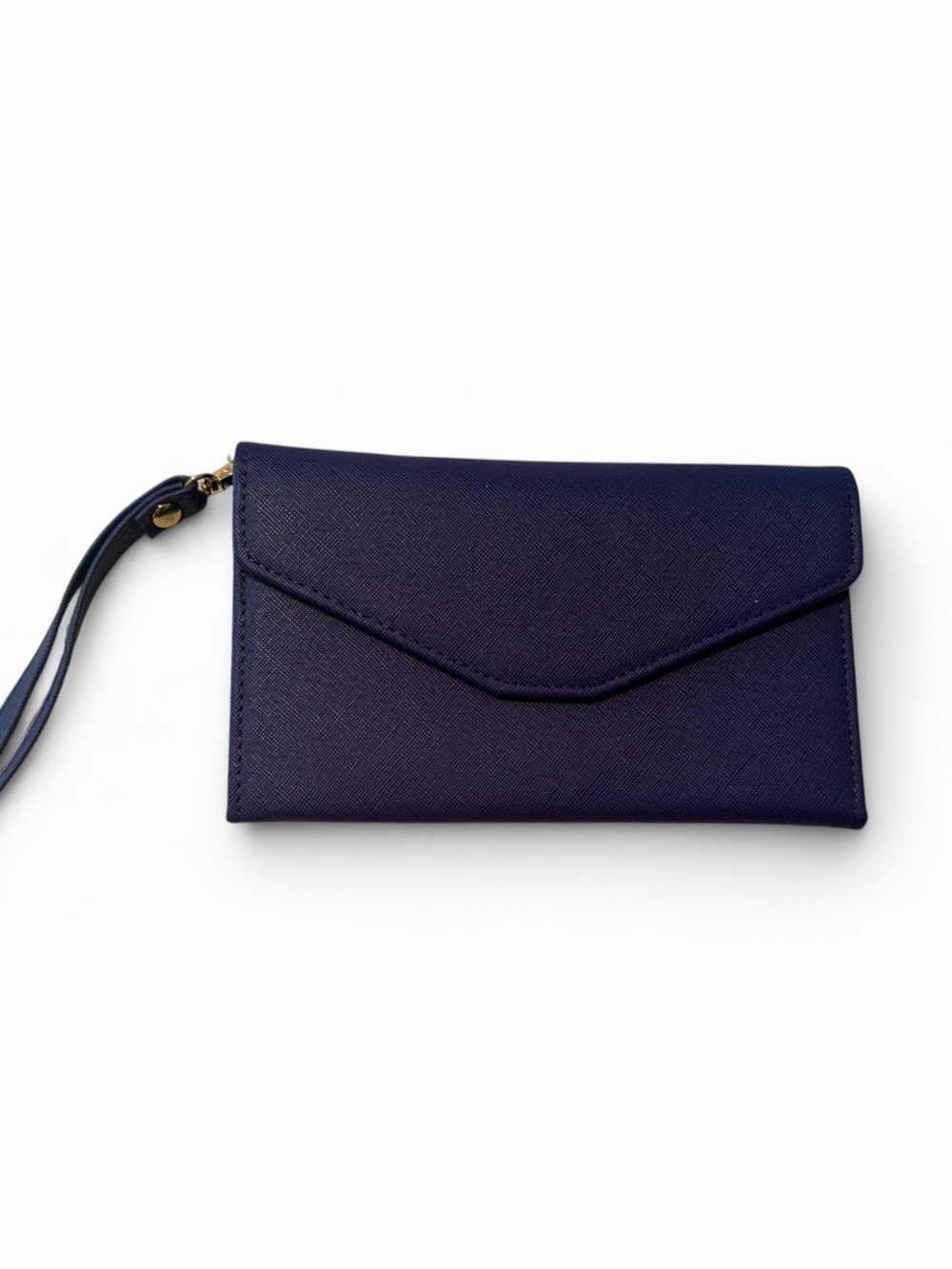 Zoppen RFID Travel Wallet Passport Holder Wristlet | Purple Vegan Leather